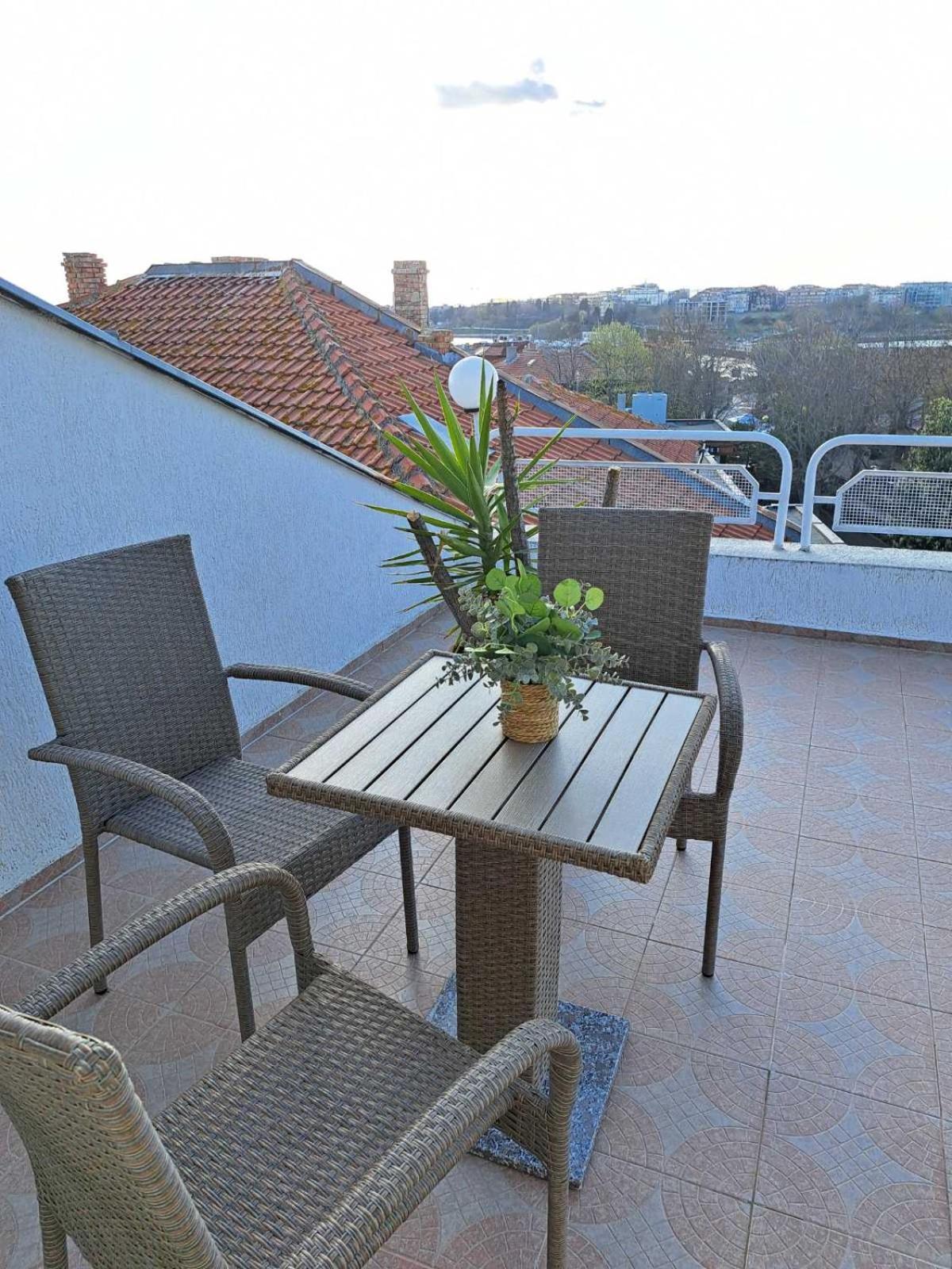 Deluxe Doppelzimmer mit Balkon und Meerblick